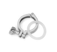 1pc Tri Clamp 2inch x k64 304 Stainless Steel For Ferrule Homebrew Pipe Fittings
