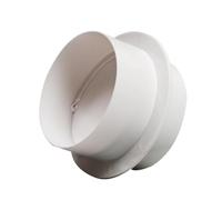 1pc Tuyau De Ventilation Clapet Anti-retour Conduit D'air Vérifier Ventilation Clapet Anti-retour Tuyau Bloqueur De Tirage Ventilateur D'échappement Tuyau Preuve Valve 80-200mm(100MM)