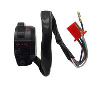 1pc Universal Handlebar Left ATV Motorcycle Control High/Low Beam Light Turn Signal Horn Switch 7/8" (Interrupteur de feux de route et de feux de croisement) interrupteur de commande de moto
