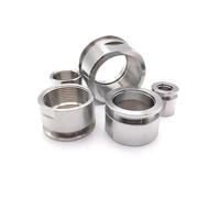 1PC Vacuum Flange Joint Adapter KF16 304 Stainless Steel BSP External Thread 3/8" YZWRWRMKTB