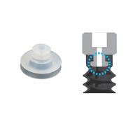 1pc ventouse à vide manipulateur industriel accessoires buse d'aspiration jour grosse tête antistatique DP / 15/20 / 30/40 gel de silice