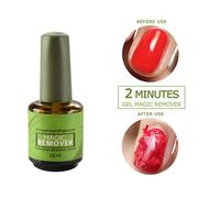 1pc Vernis À Ongles Rafale Gel Magique Rapide Dissolvant De Vernis À Ongles Liquide Ameliorer Effet Brillant Outil D'enlevement D'art Des Ongles 15ml Livraison Directe