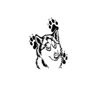 1pc wall sticker Home Decoration Interior Sticker Animal wall decal Art Wallpaper Painting 13*9.6CM