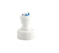 1PC Water Purifier Pipe Fitting Quick Female 25mm Thread 3/4' To 1/4' 6.5mm PE Pipe Quick Joint Variable Diameter YZWRWRMKTB