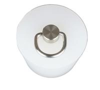 1Pc White Conical Rubber Stopper HIGH TEMP Silicone Plugs Sealing Tapered Electroplating Paint With Steel D-Shape Handle Silica Gel(28x37x30mm 1pc)