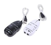 1pc x câble de guitare électrique Audio USB Link Interface adaptateur pour PC musique enregistrement accessoires pour lecteurs de guitare