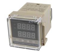 1pc ZN48 série relais de temps numérique compteur AC 220V 380V 24V 12V relais de comptage(12VDC)