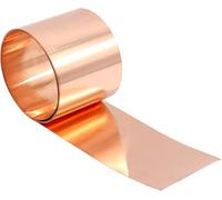 1pcs 0.08-1.0mm D’épaisseur Feuille De Cuivre Au Béryllium, Panneau Be-CU, Bande De Bronze Au Béryllium pour La Recherche Et Le Développement, Onecolor, 0.1x200x1000mm