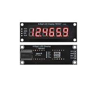 1pcs 0.36 pouce LED Tube d'affichage numérique Decimal 7 Segments TM1637 Module,6-Digit Red