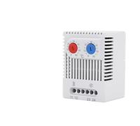 1Pcs 0-60'C KTO011 KTS011 Mini Thermostat Bimétallique Compact sur Rail DIN Contrôleur de Température Mécanique Normalement Ouvert Fermé ZRO011(ZRO011)