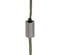 1PCS 1-2A 4CH 6CH CONDUCTIVE CONDUCTIVE RONE 360 DEGRIE ROTATION DIA 5,5 mm 6 mm 8 mm avec fil AWG28 compatible avec les anneaux de collecteur de drones Connecteur électrique(Dia. 5.5mm 4CH)