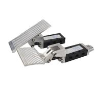 1PCS 1/4" 2 Position 5 Way Air Pneumatic Foot Pressure Control Valve Hand ST-402A NWPNLXEA(ST-402 latching)