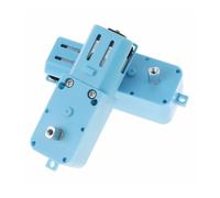 1PCS 1:90 Metal Gear Robot Smart Car Gear electronic starter TT electronic starter Single Shaft Finished Product semi/all metal single shaft 1:90 IINKUEYK(All metal)