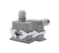 1pcs 10 Pin Waterproof Industrial Connector - 400V/500V 16A Screw Connection for Reliable Automation and Machinery(Hdc-he-010-4)