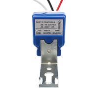 1pcs 10A Commutateur de capteur de photocommutateur Auto On Off Cellule photoélectrique Contrôle de l'éclairage public AC/DC Universel 12V 24V 110V 220V (Taille : DC 24V)(DC 12V)