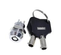1PCS 12MM Stainless Steel Telephone Lock Electronic Lock Power Lock Key Switch S1201 Double Side Pull Out Type 0.5A250V AC 2Keys