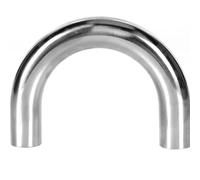1pcs 16/19/25/32/38/45/51/57/63/76Mm 180 Degree Stainless Steel 304 U Bend Pipe Welding Elbow(76mm x 2mm)