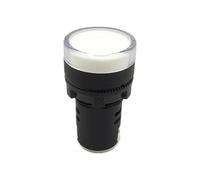 1pcs 16mm 22mm AD16-22D/S 16C LED Power Indicator Light signal lamp Green Red Blue White Yellow AC/DC 12V24V36V48V110V220V380V NWPNLXEA(WHITE,22MM_AC DC 24V)