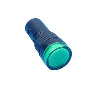 1Pcs 16mm AD16-16DS Led Signal Light Indicator Lamp 6V 12V 24V 48V 110V 220V Red Green Blue White Yellow NWPNLXEA(Blue LED,6V)
