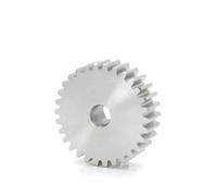 1Pcs 1M 304 Engrenage droit en acier inoxydable 70 72 75 78 80 100 120 dents 1 module Engrenages plats Engrenage cylindrique Alésage 8mm(120 Teeth)