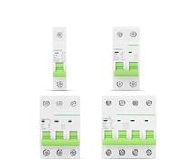 1PCS 1P 2P 3P 4P 3A 6A 10A 16A 20A 32A 40A 50 63A Courbe C 220V 230V 4.5KA Mini disjoncteur CA TOMC3-63(4P,C6)