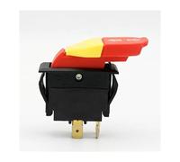 1pcs 20/12A 125/250V 5E4 Wood Mechanical Electromagnetic Pushbutton Push Button Switches for Power Tools,HY18