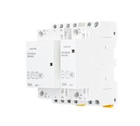 1Pcs 220V Contacteur AC Domestique CDCH8S Normalement Ouvert 40A Hôtel 20A Petit 25A Monophasé P Article 63(COLOR1)