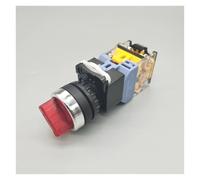 1pcs 22mm LA38-11XD/2 LA38-20XD/3 Knob Switch with Light Self-locking Selector switch 2/3 Position 10A/440V Rotary switch NWPNLXEA(Rot,36v)