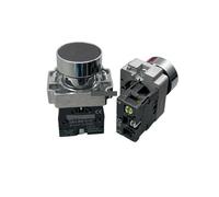 1Pcs 22mm Momentary Push button switch 10A/415V NC/NO XB2-BA11 XB2-BA21 XB2-BA31 XB2-BA42 XB2-BA51 XB2-BA61 Button switch NWPNLXEA(XB2-BA21 NO black)