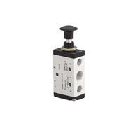 1PCS 3/8" 2 Position 5 Port Air Manual valves 4R310-10 Pneumatic Control Valve
