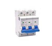 1pcs 3 Pole Din Rail Mini Disjoncteur Ménage Commutateur D'air Boîte De Distribution Équipement Mécanique Moteur (Size : 3 Pole, Color : 6A)(63a)