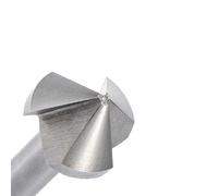 1Pcs 4.5-60mm HSS M2 Countersink Drill Bit 1/3/6/8 Flutes 60/90/120 Degree Chamfering Cutter(23mm(90 Degree))