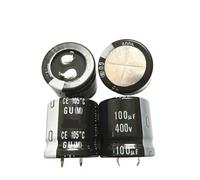 (1PCS) 400V100UF 25X25 electrolytic capacitor 100UF 400V 25 * 25 GU 105 degrees NWPNLXEA
