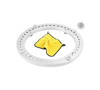 1Pcs 40cm Silencieux Plateau Tournant Table Lisse en Alliage D'aluminium | Plaque Rotative Grand Plateau Tournant TV,Heavy Duty Mecanisme pour D'affichages Meubles Service Show