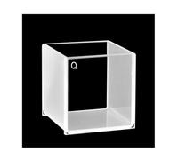 1PCS 40mm Square Quartz Container Cell Two Polished Windows Inside Diameter 40x40x40mm(With lid)