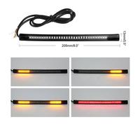 1pcs，48 Feux Stop Led pour Moto Voiture Vélo Feux Clignotant Bande de Lumière 12V