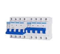 1PCS 4P + 4P Commutateur de transfert manuel MTS Dual Power Mini Interlock Disjoncteur 400V AC 6A-63A 50 / 60HZ Dain Rail (Size : 4P Plus 4P, Color : 6A)(20a)