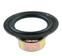 1Pcs 5 inch Subwoofer Audio Speaker 4 Ohm 30W Aluminum Vibrating Basin Rubber Edge Subwoofer Desktop Speaker System