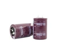 1pcs 50v22000uf Radial DIP Aluminum Electrolytic Capacitors 50v 22000uf Tolerance 20% size 35x50MM 20% EKFBQBGW