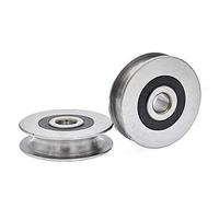 1pcs 6 * 29.3 * 8mm 440C Stainless Steel Pulley, Non SUS304 Bearing Wheel Groove, U Groove Type