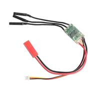 1PCS 6.4 V à 12,6 V 2S à 3S 15A Contrôleur de vitesse électronique ESC sans balais avec module BEC compatible avec les modèles d'avion RC F3P et les pièces de l'avion RC similaires(ESC w wire 2 w JST)