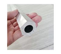 1pcs 6063 AL Tube Hexagonal Tube Hexagonal En Aluminium Barre De Barre En Aluminium Hexagonale Creuse DIY, For La Maison Ameublement Machines Bricolage Artisanat Plomberie ( Color : 49cm 1Pc , Size :