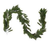 1pcs 79in Norfolk Pine Garland, Artificial Pine Garland Realist Christmas Decorative Green for Back Door Wall Mantel