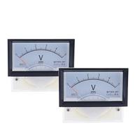 1Pcs 85C17 5V 10V 15V 20V 30V 50V 100V 250V 300V 450V 1000V Voltmètre de panneau for test de tension(10V)