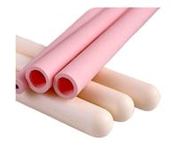 1pcs 99% Alumina Ceramic Thermocouple Sheath - Closed-End Insulation Tube for Industrial Heat Equipment(ID13xOD18x300)