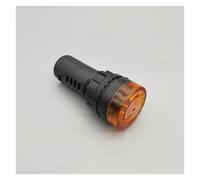 1Pcs AD16-22SM 22mm LED Flash Signal Light Audible Buzzer Warning Light Red Green Yellow Black white 12V 24V 110V 220V NWPNLXEA(Gelb,36v)