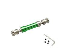 1PCS Arbre d'entraînement arrière en métal Compatible avec 1 modèle de Voiture RC à 12 échelles 12423 12428 Pièce de Mise à Niveau pour Le véhicule de Buggy du désert Hors Route(Green)