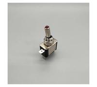 1pcs Auto Car Boat Truck Airplane Lighting LED Toggle Switch with Flip Protection Red Blue Green Yellow White 12V20A NWPNLXEA(Only Switch Red)