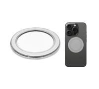 1PCS Base magnétique Compatible avec Socket Grips,Base Magnétique Compatible avec Socket Grips pour MagSafe iPhone,pour Socket/Grip/Support de téléphonique, Plaque portative Fine et légère.