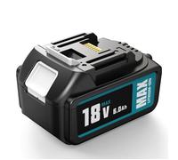 1PCS Batterie Li-ion 18V 6Ah Compatible avec Makita Perceuse sans fil BL1850 Scie Makita